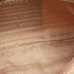 Pre Owned Prada Beige Nylon Re-Edition 2000 Bag