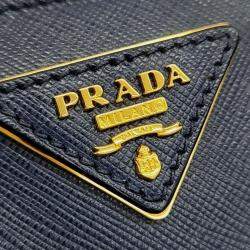 Pre Owned Prada Saffiano Lux Tote and Shoulder Bag