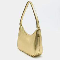 Pre Owned Prada Saffiano Tesuto Hobo Bag