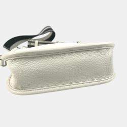 Prada White Crossbody Pochette Shoulder Bag