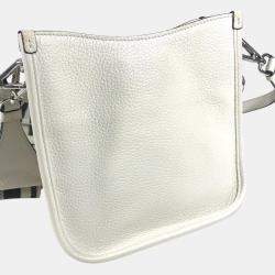 Prada White Crossbody Pochette Shoulder Bag