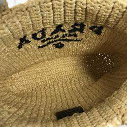Prada Straw Bag natural Beige Tote Bag