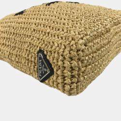 Prada Straw Bag natural Beige Tote Bag