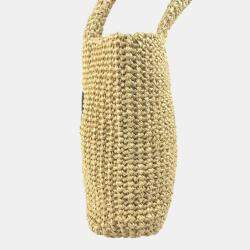 Prada Straw Bag natural Beige Tote Bag