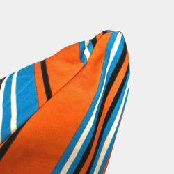 Prada Orange Blue x Black stripe crossbody Bag