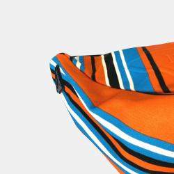 Prada Orange Blue x Black stripe crossbody Bag
