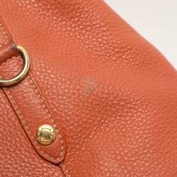 Pre Owned Prada Brown Leather Tote