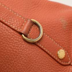 Pre Owned Prada Brown Leather Tote