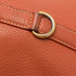 Pre Owned Prada Brown Leather Tote