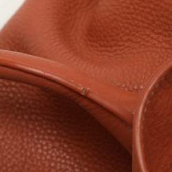 Pre Owned Prada Brown Leather Tote