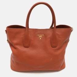 Prada Brown Leather Tote
