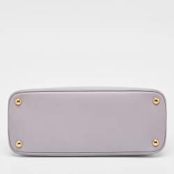 Prada Lilac Saffiano Lux Leather Medium Promenade Satchel