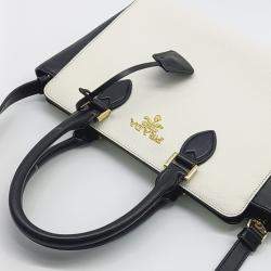 Pre Owned Prada Saffiano Soft Tote And Shoulder Bag