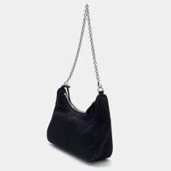 Prada Tesuto Chain Strap Hobo Bag