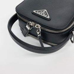 Prada Saffiano Mini Tote and Crossbody Bag