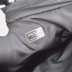 Prada Black Nylon Business Handbag