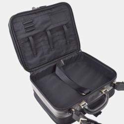 Prada Black Nylon Business Handbag