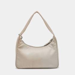 Pre Owned Prada Light Blue Nylon Re-Edition 2000 Bag