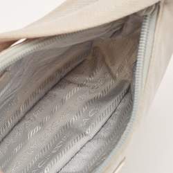 Pre Owned Prada Light Blue Nylon Re-Edition 2000 Bag