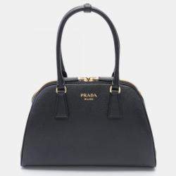 Prada Black Leather Handbag