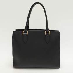 Prada Black Saffiano Leather Tote