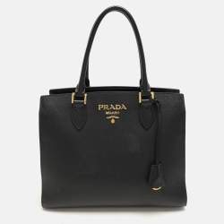 Prada Black Saffiano Leather Tote