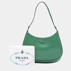 Prada Spazzolato Cleo Shoulder Bag