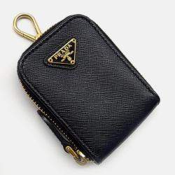 Pre Owned Prada Black Leather Prada Saffiano Lux Tote Bag