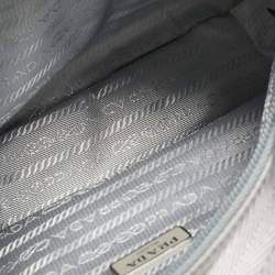 Pre Owned Prada Light Blue Nylon Re-Edition 2000 Shoulder Bag
