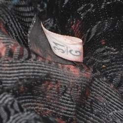 Pre Owned Prada Black Saffiano Lux Leather Mini Crossbody Bag