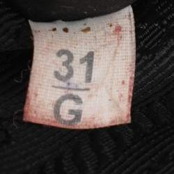 Pre Owned Prada Black Saffiano Lux Leather Mini Crossbody Bag