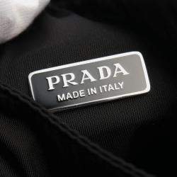 Prada Black Nylon Soft Re-Nylon Padded Bag