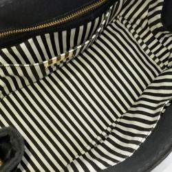 Pre Owned Prada Black Canvas Canapa Tote Bag