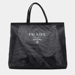 Prada Sequin Mesh Shopping Bag