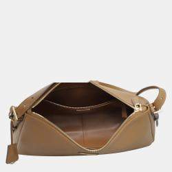Pre Owned Prada Leather Aimee Large Shoulder Bag