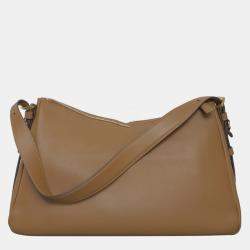 Pre Owned Prada Leather Aimee Large Shoulder Bag