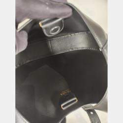 Prada Black Large Leather Shoulder Bag