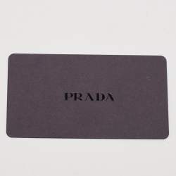 Prada Orange/Red Saffiano Leather Sound Flap Bag