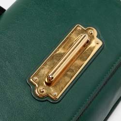 Prada Green/Black City Calf Leather Cahier Belt Bag