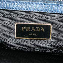 Prada Mini Vitello Phenix Bauletto Satchel Bag