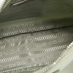 Pre Owned Prada Light Green Nylon Re-Edition 2005 Shoulder Bag