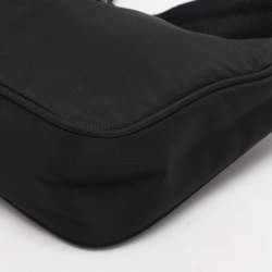 Prada Black Nylon Re-Edition 2000 Shoulder Bag