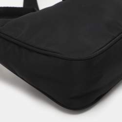 Prada Black Nylon Re-Edition 2000 Shoulder Bag