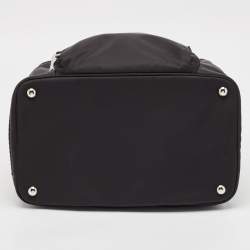 Pre Owned Prada Black Re-Nylon Pet Bag