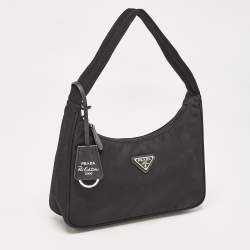 Prada Black Nylon Re-Edition 2000 Bag