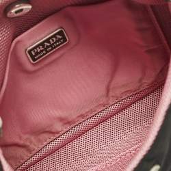 Pre Owned Prada Black Nylon Mini Shoulder Bag