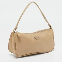 Prada Beige Nylon Pochette