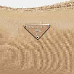 Prada Beige Nylon Pochette