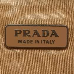 Prada Beige Nylon Pochette