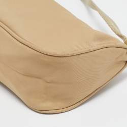 Prada Beige Nylon Pochette